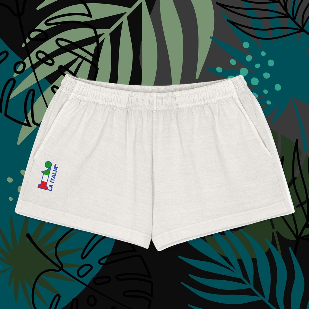 Bum-Bum Foemina Shorts La Italia™ blanquito - fronte | shorts donna bianchi eleganti e seducenti | moda italiana beachwear premium | La Italia
