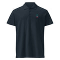 Polo La Italia™ Navy - fronte | polo italiana premium unisex navy | Wear Your Best Version | La Italia

