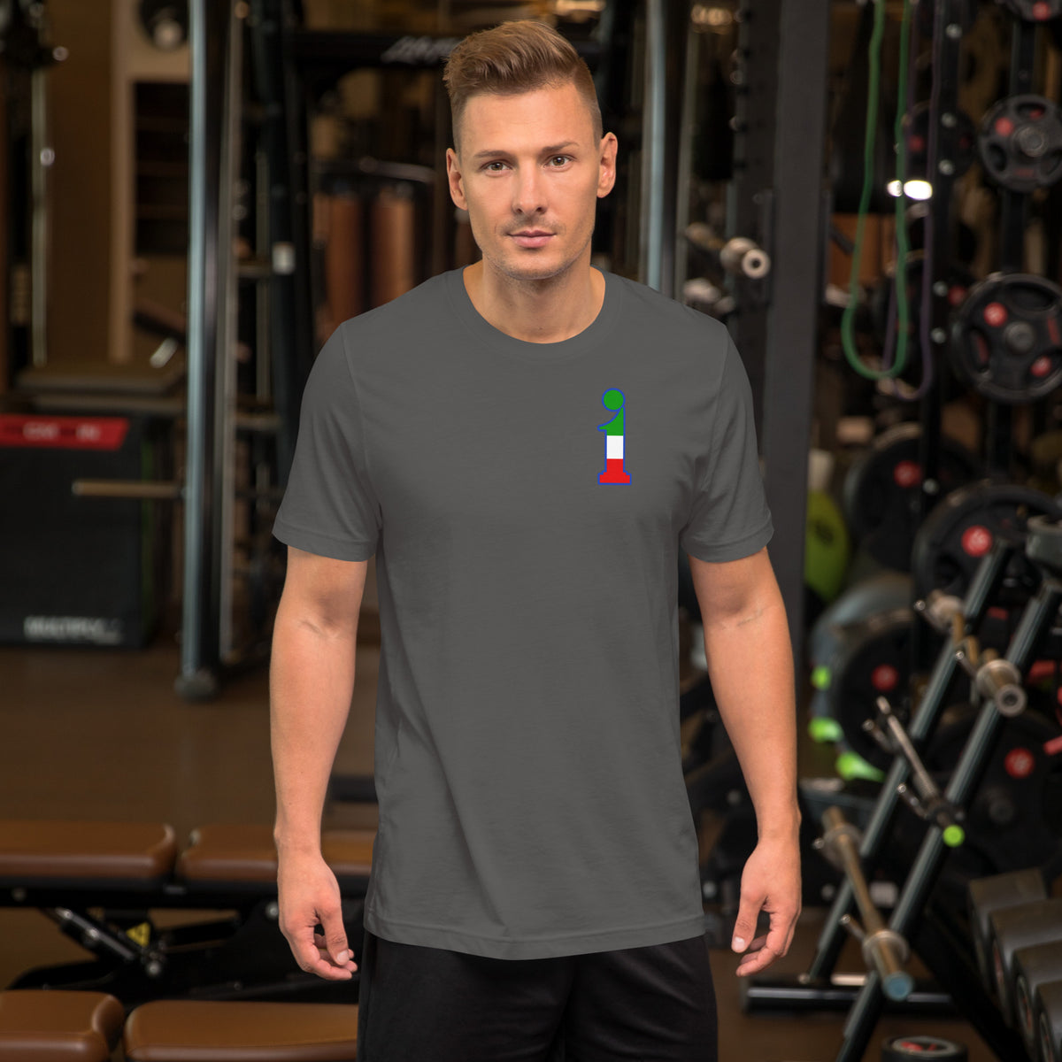 T-Shirt La Italia™ Big Logo - Asphalt