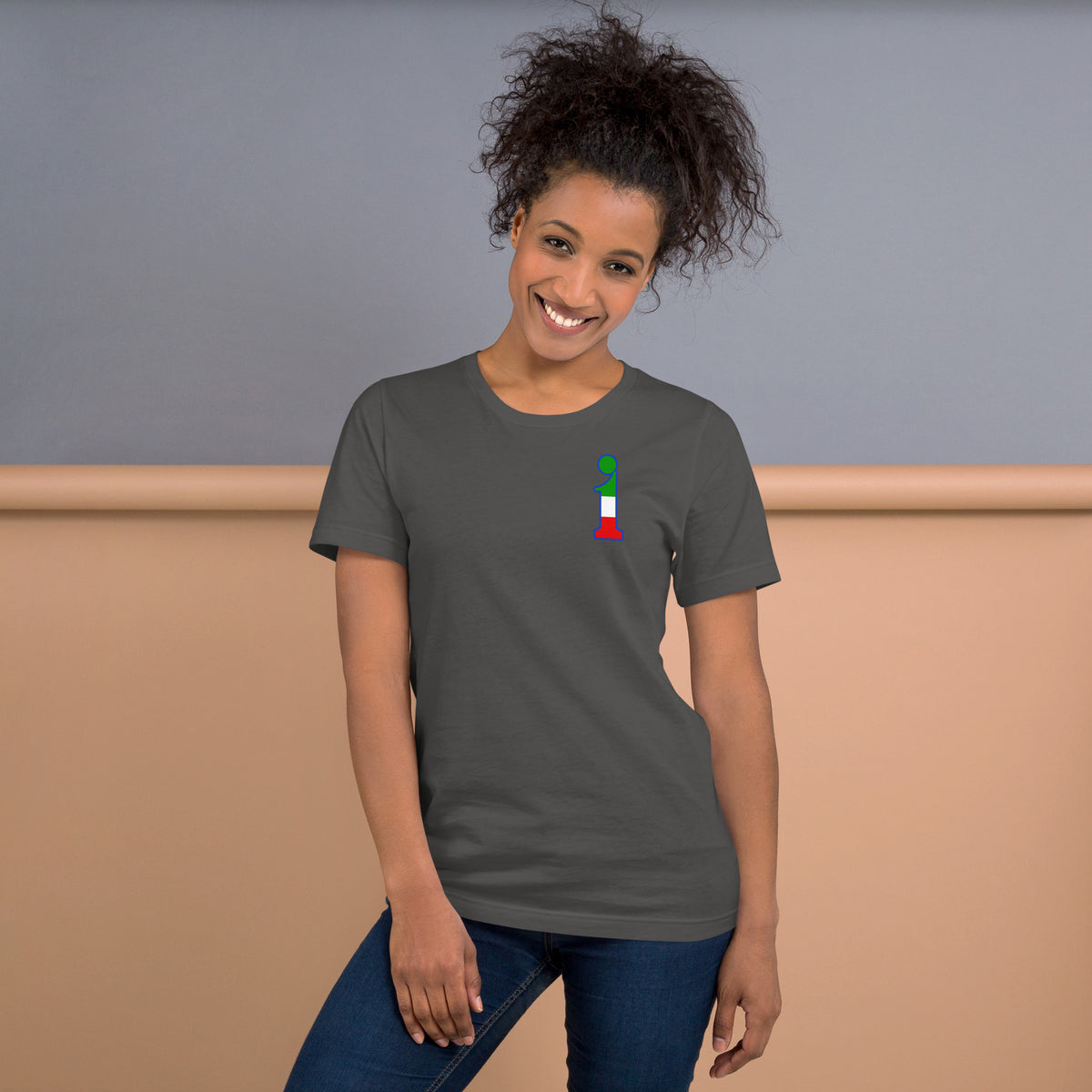 T-Shirt La Italia™ Big Logo - Asphalt