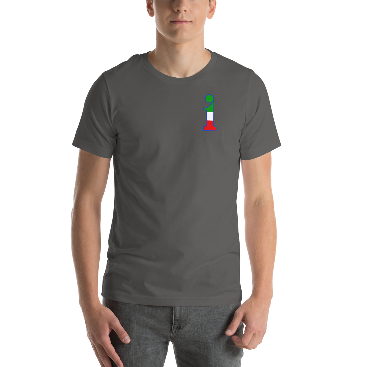 T-Shirt La Italia™ Big Logo - Asphalt