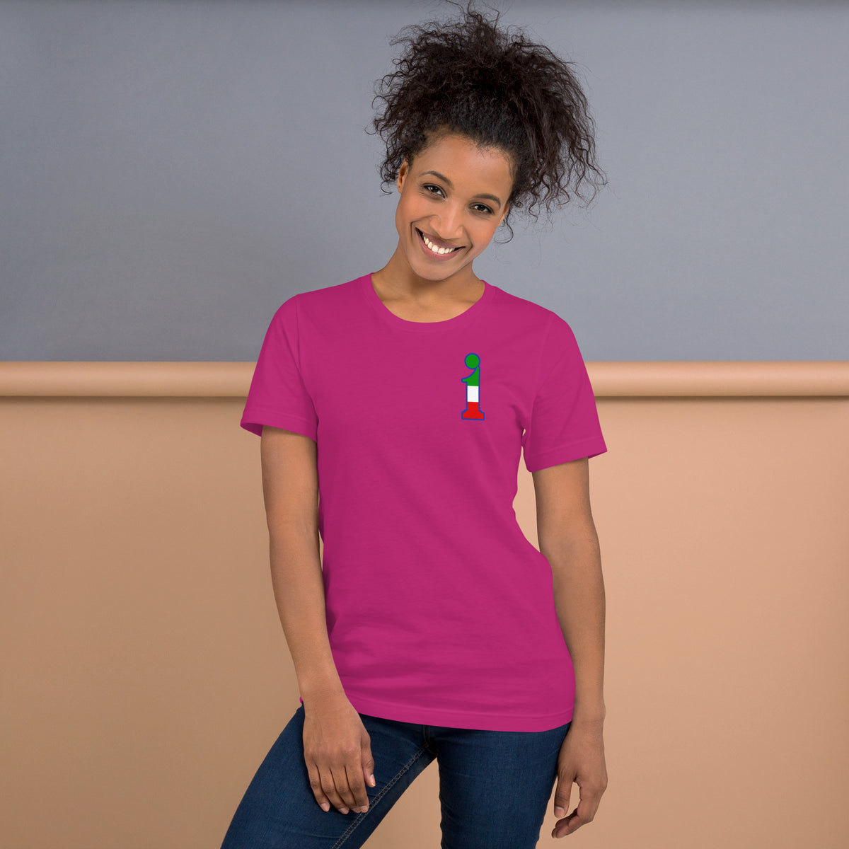 T-Shirt La Italia™ Big Logo - Berry