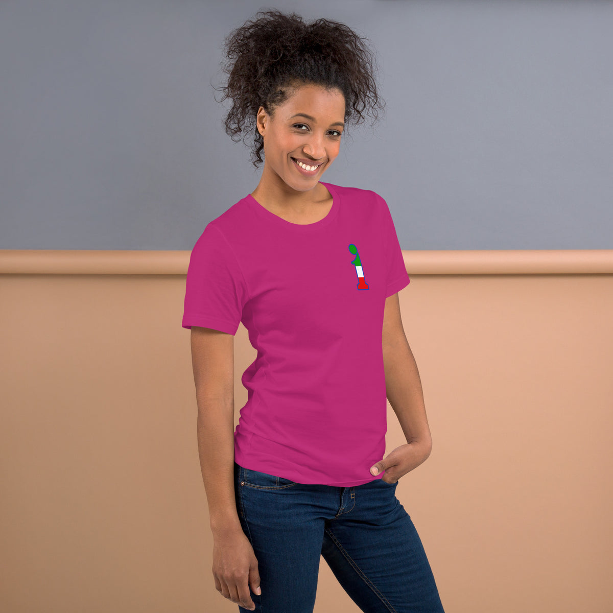 T-Shirt La Italia™ Big Logo - Berry