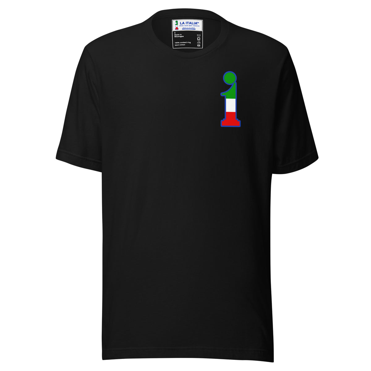 T-Shirt La Italia™ Big Logo - Nero