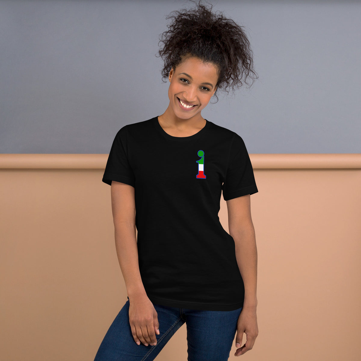 T-Shirt La Italia™ Big Logo - Nero