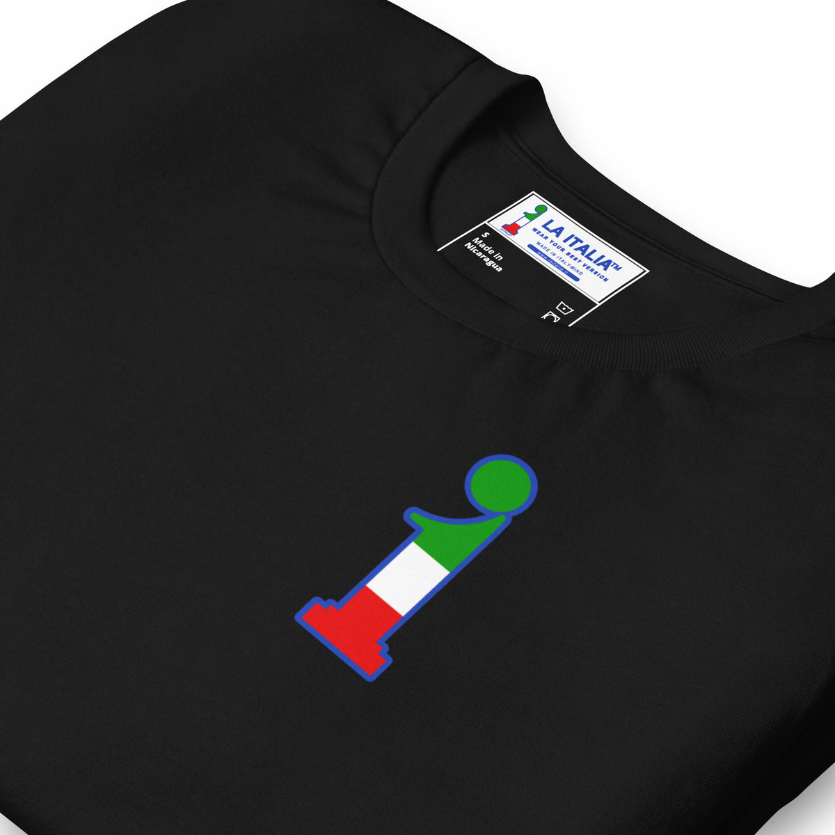 T-Shirt La Italia™ Big Logo - Nero