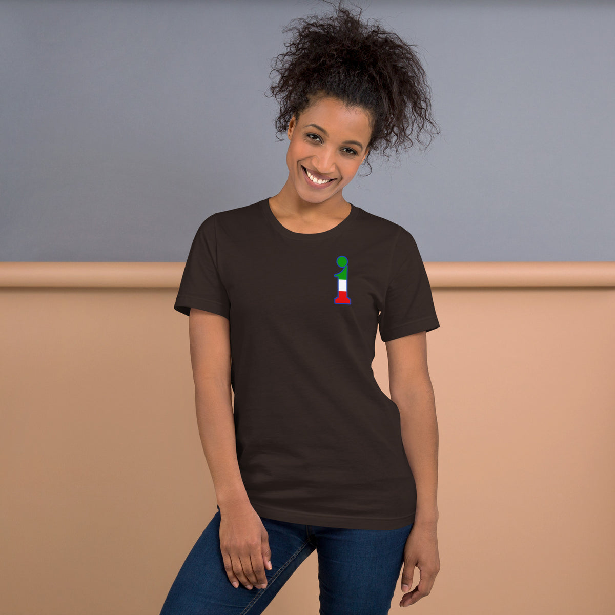 T-Shirt La Italia™ Big Logo - Brown