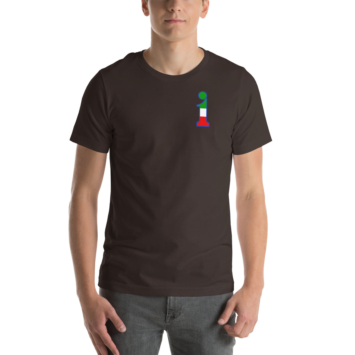 T-Shirt La Italia™ Big Logo - Brown