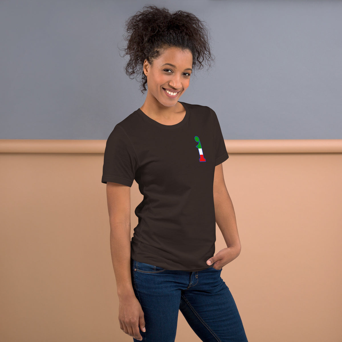 T-Shirt La Italia™ Big Logo - Brown