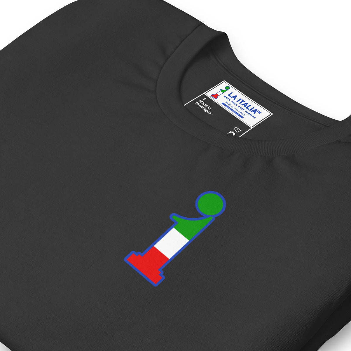 T-Shirt La Italia™ Big Logo - Dark Grey