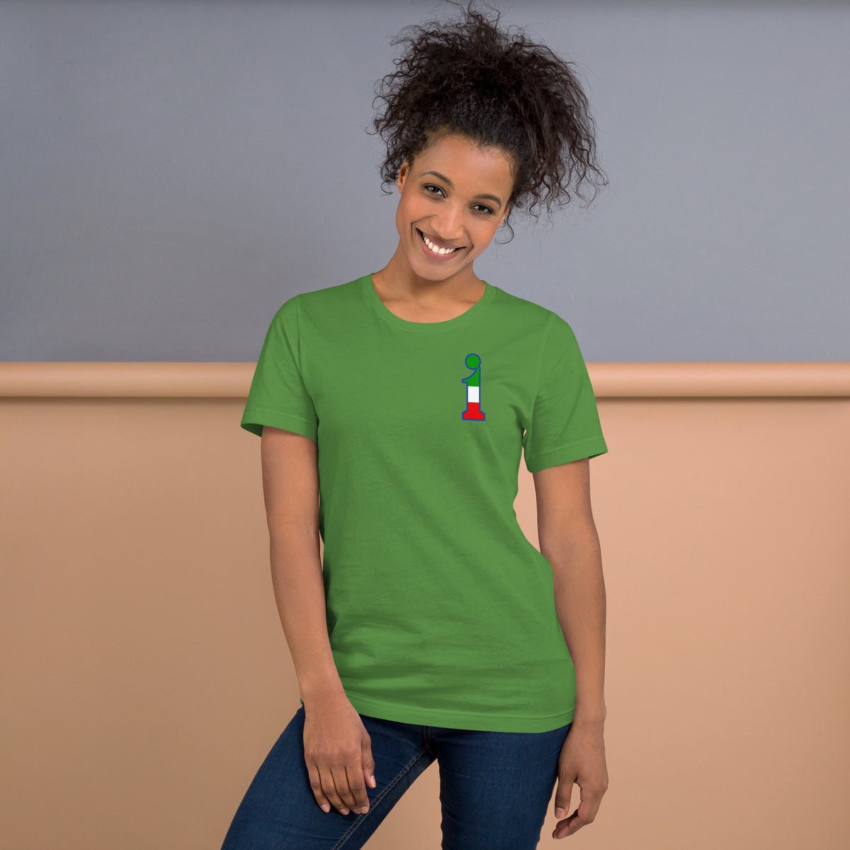 T-Shirt La Italia™ Big Logo - Foglia