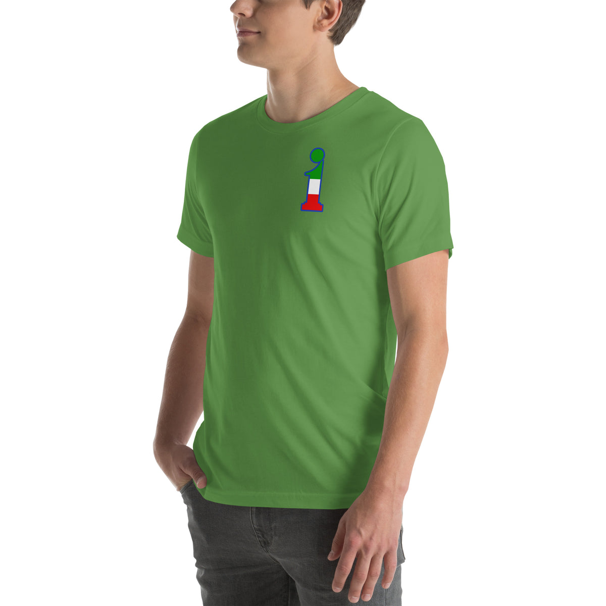 T-Shirt La Italia™ Big Logo - Foglia
