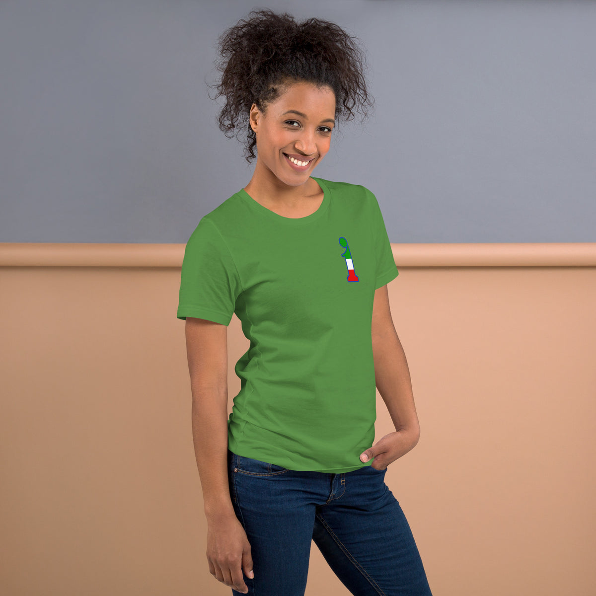 T-Shirt La Italia™ Big Logo - Foglia