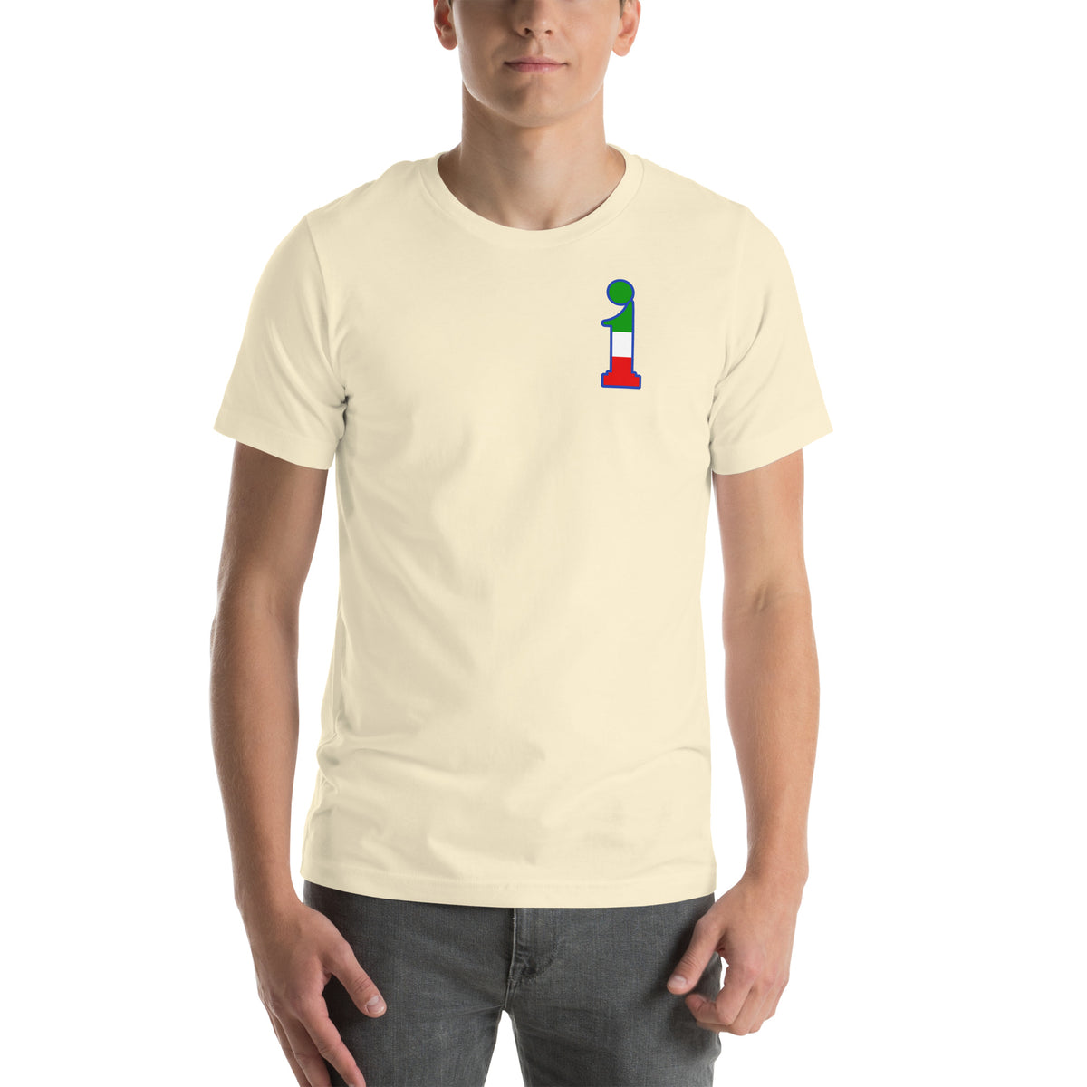 T-Shirt La Italia™ Big Logo - Fibra Naturale