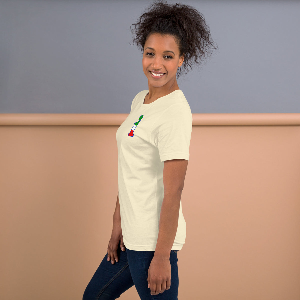 T-Shirt La Italia™ Big Logo - Fibra Naturale