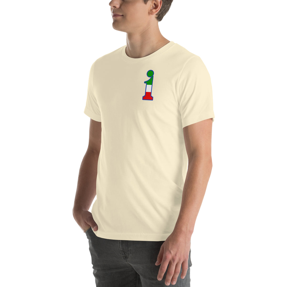 T-Shirt La Italia™ Big Logo - Fibra Naturale