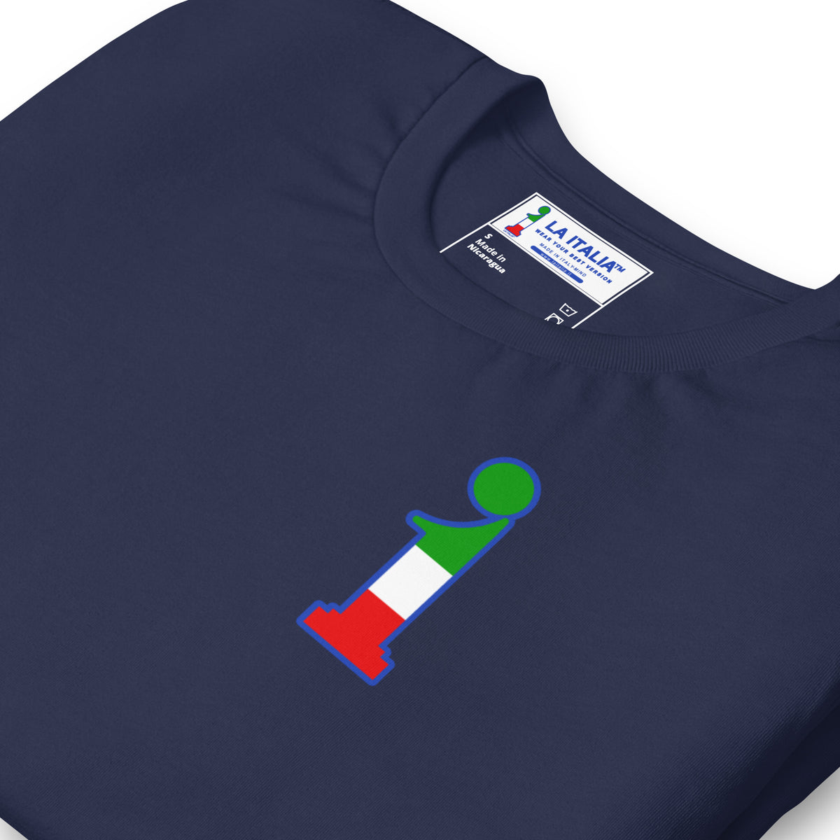 T-Shirt La Italia™ Big Logo - Navy