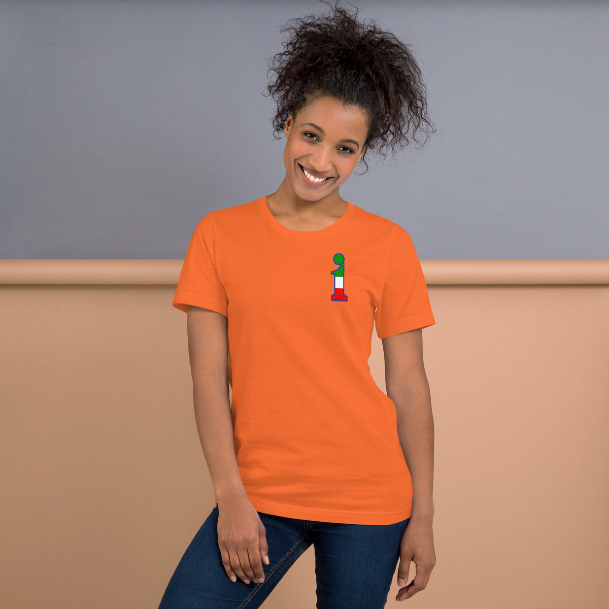 T-Shirt La Italia™ Big Logo - Arancia