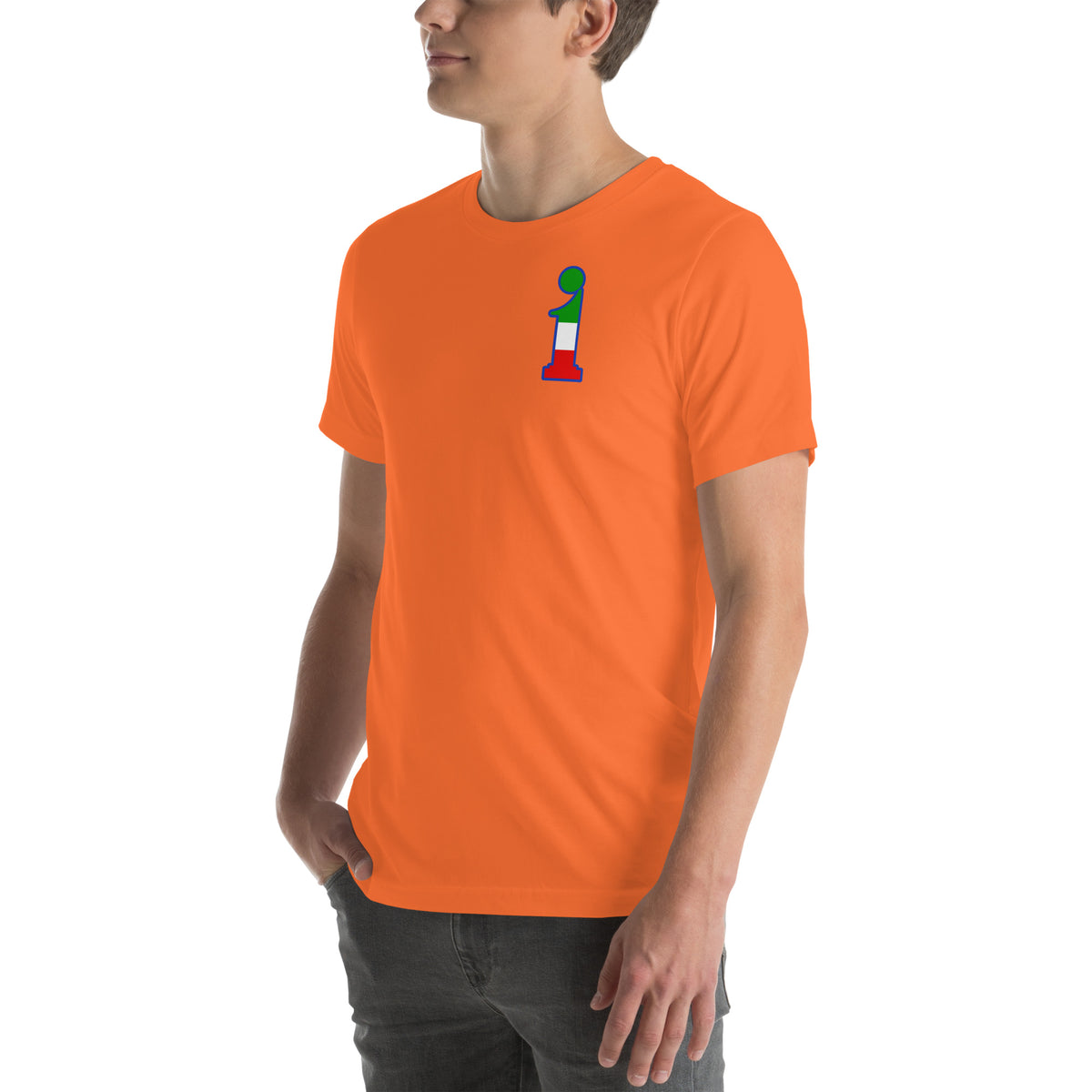 T-Shirt La Italia™ Big Logo - Arancia