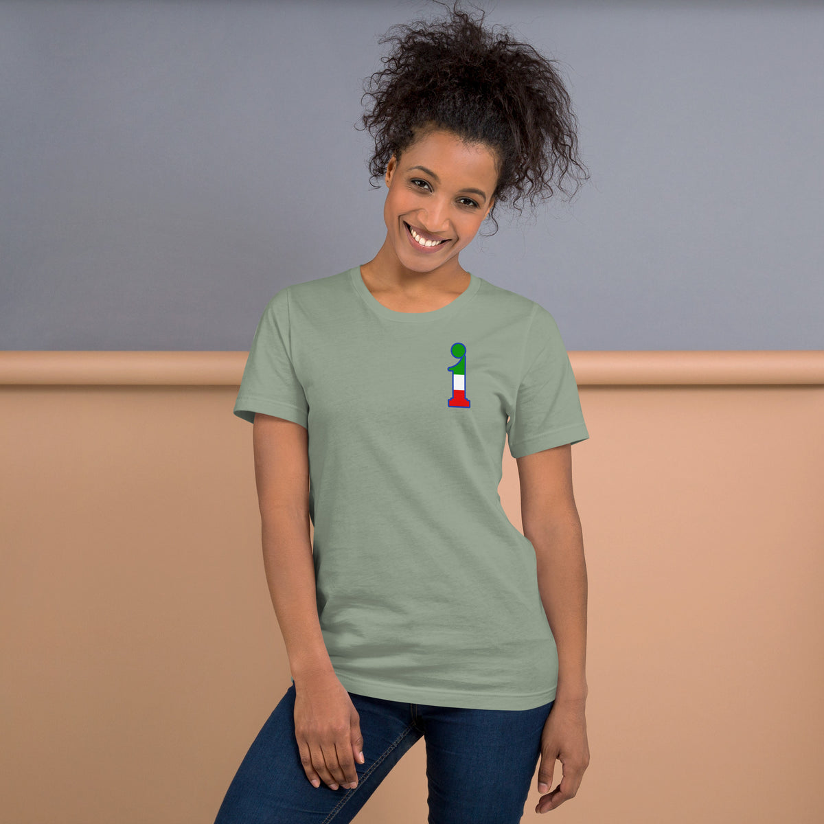 T-Shirt La Italia™ Big Logo - Salvia
