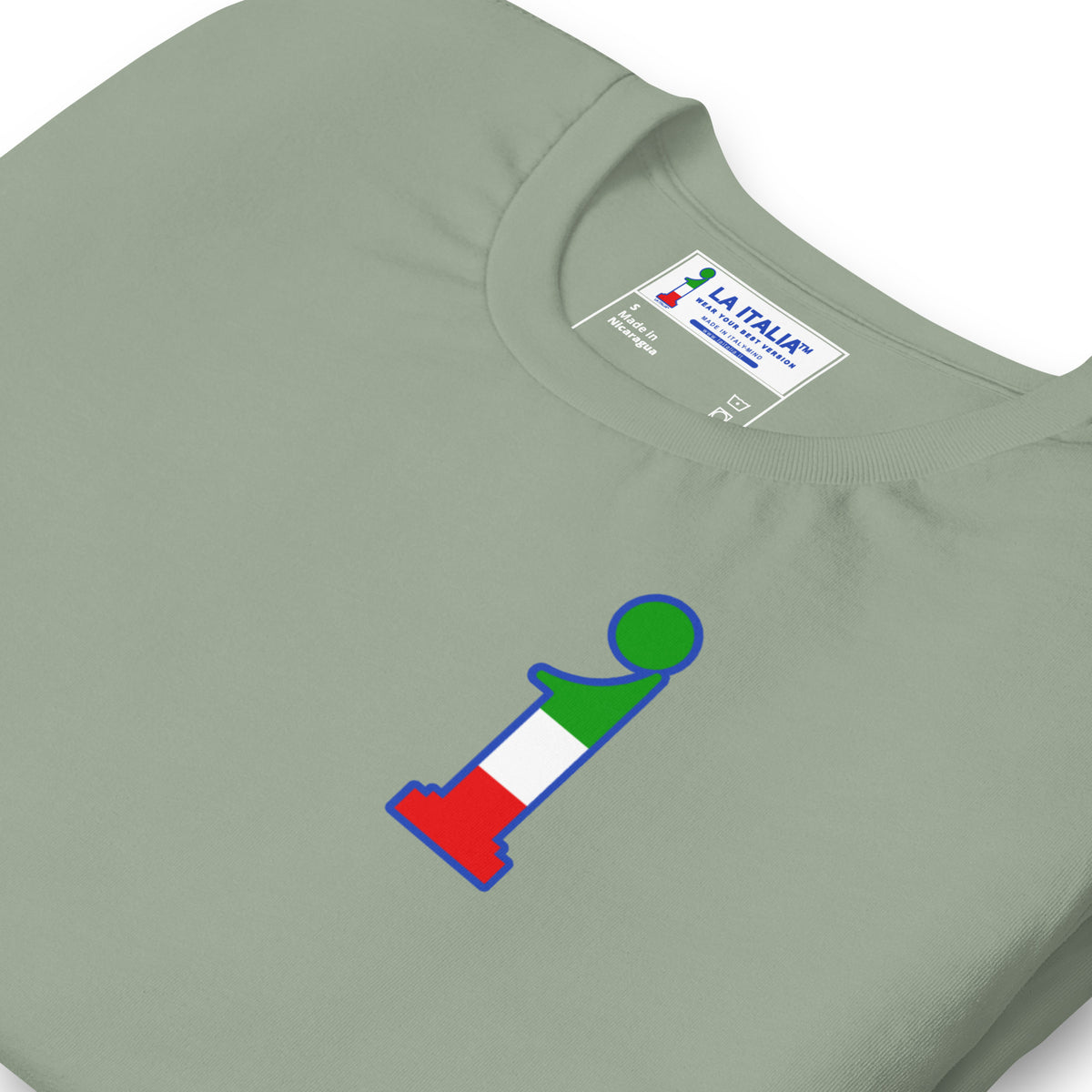 T-Shirt La Italia™ Big Logo - Salvia