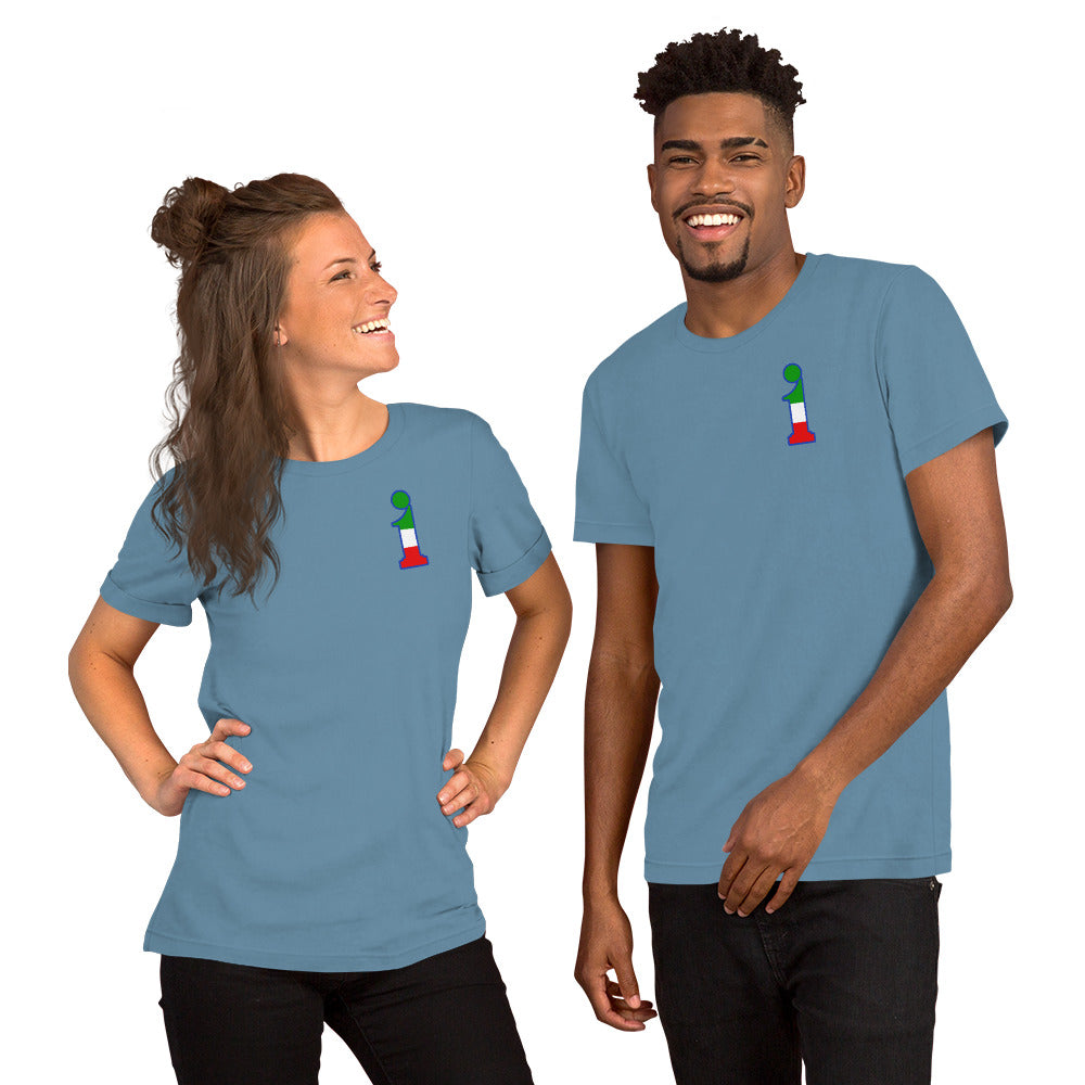T-Shirt La Italia™ Big Logo - Acciaio