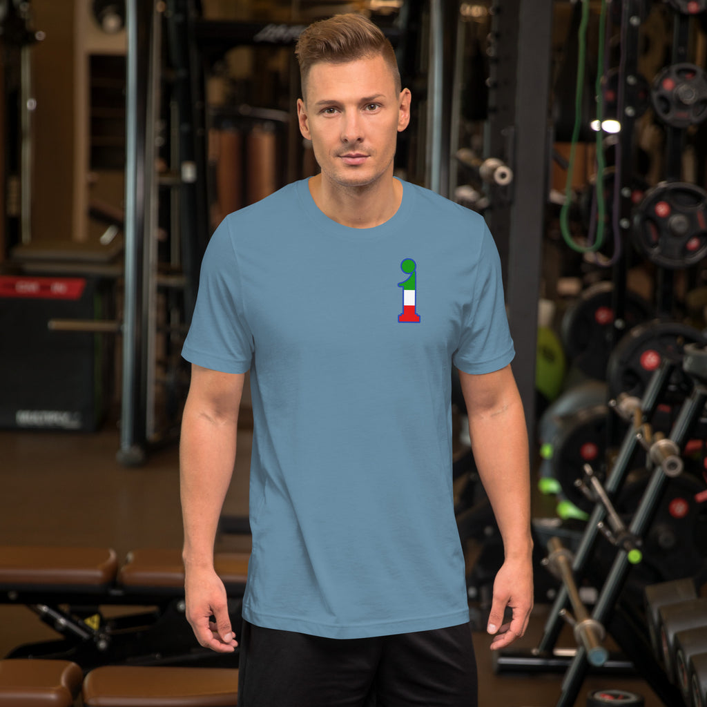 T-Shirt La Italia™ Big Logo - Acciaio