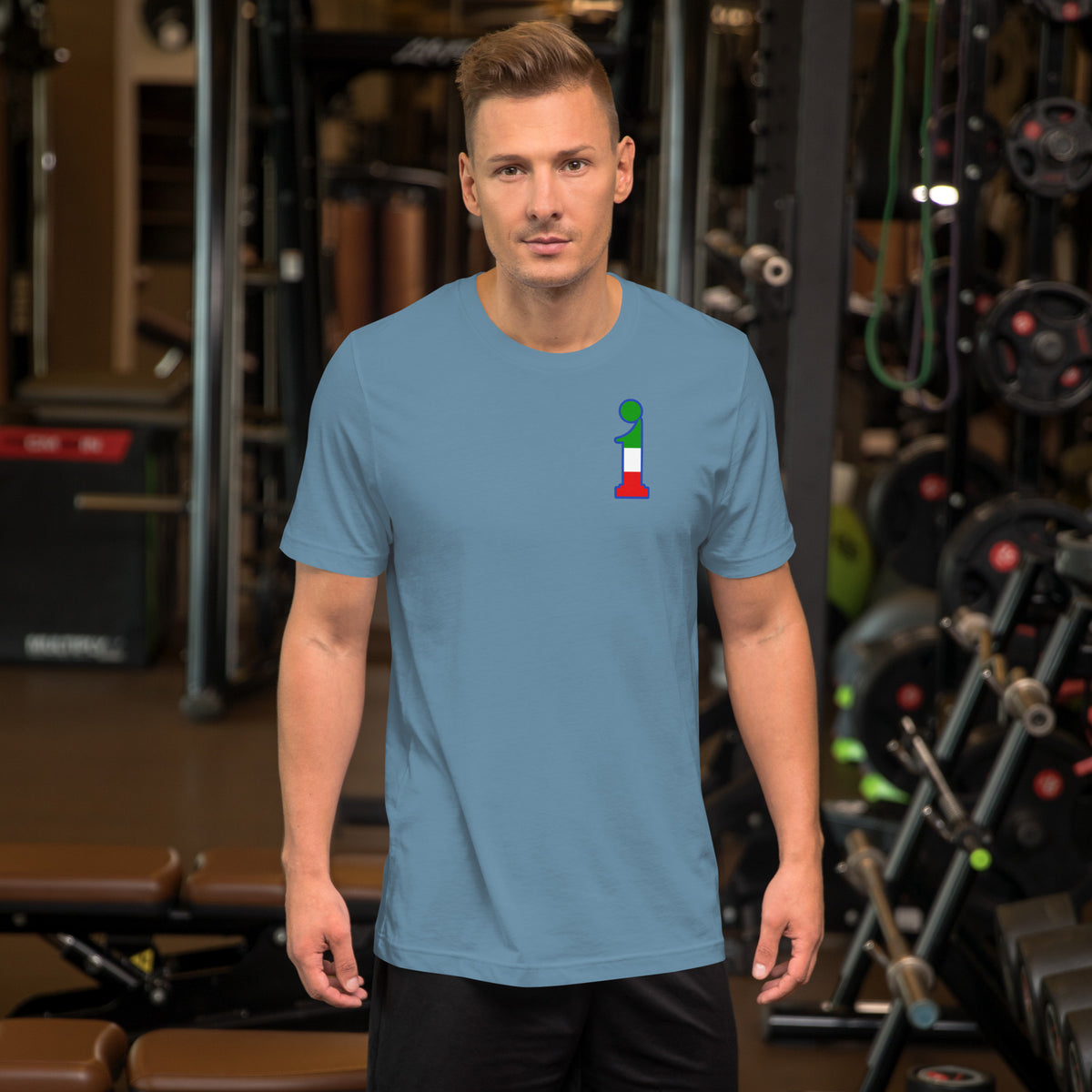 T-Shirt La Italia™ Big Logo - Acciaio