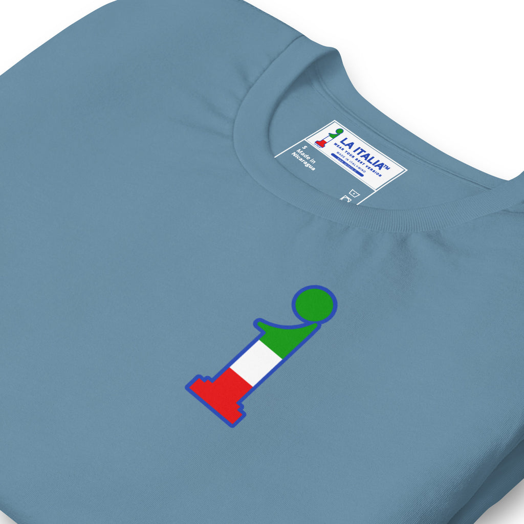 T-Shirt La Italia™ Big Logo - Acciaio
