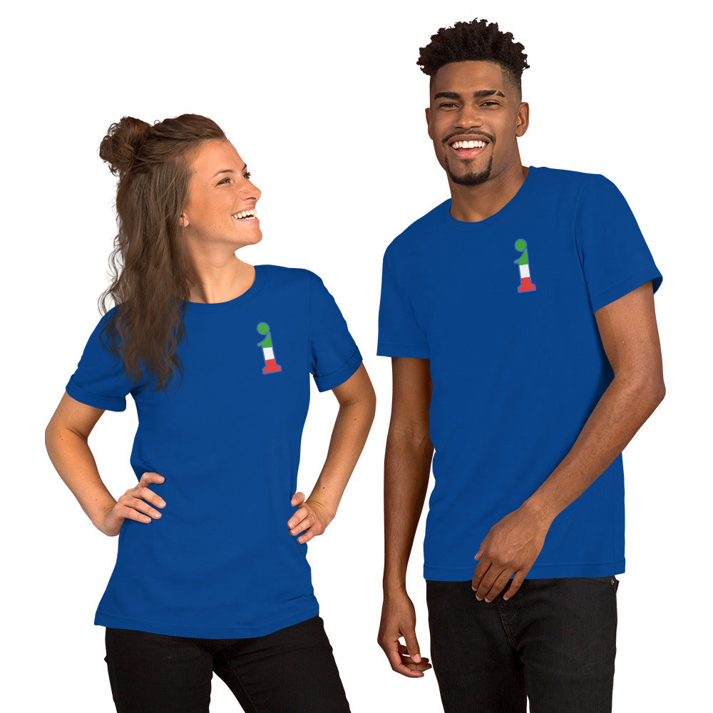 T-Shirt La Italia™ Big Logo - Blu Regale