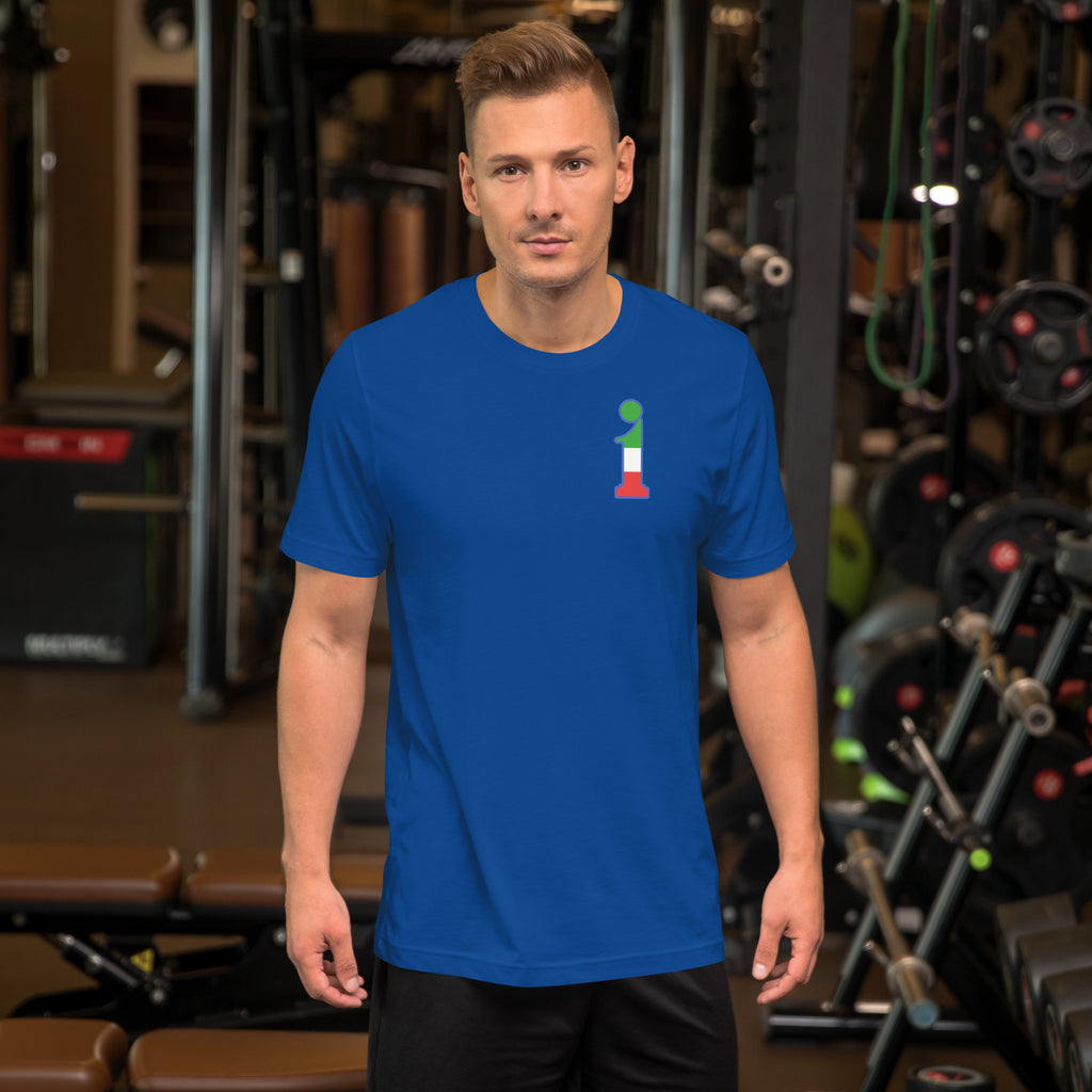 T-Shirt La Italia™ Big Logo - Blu Regale