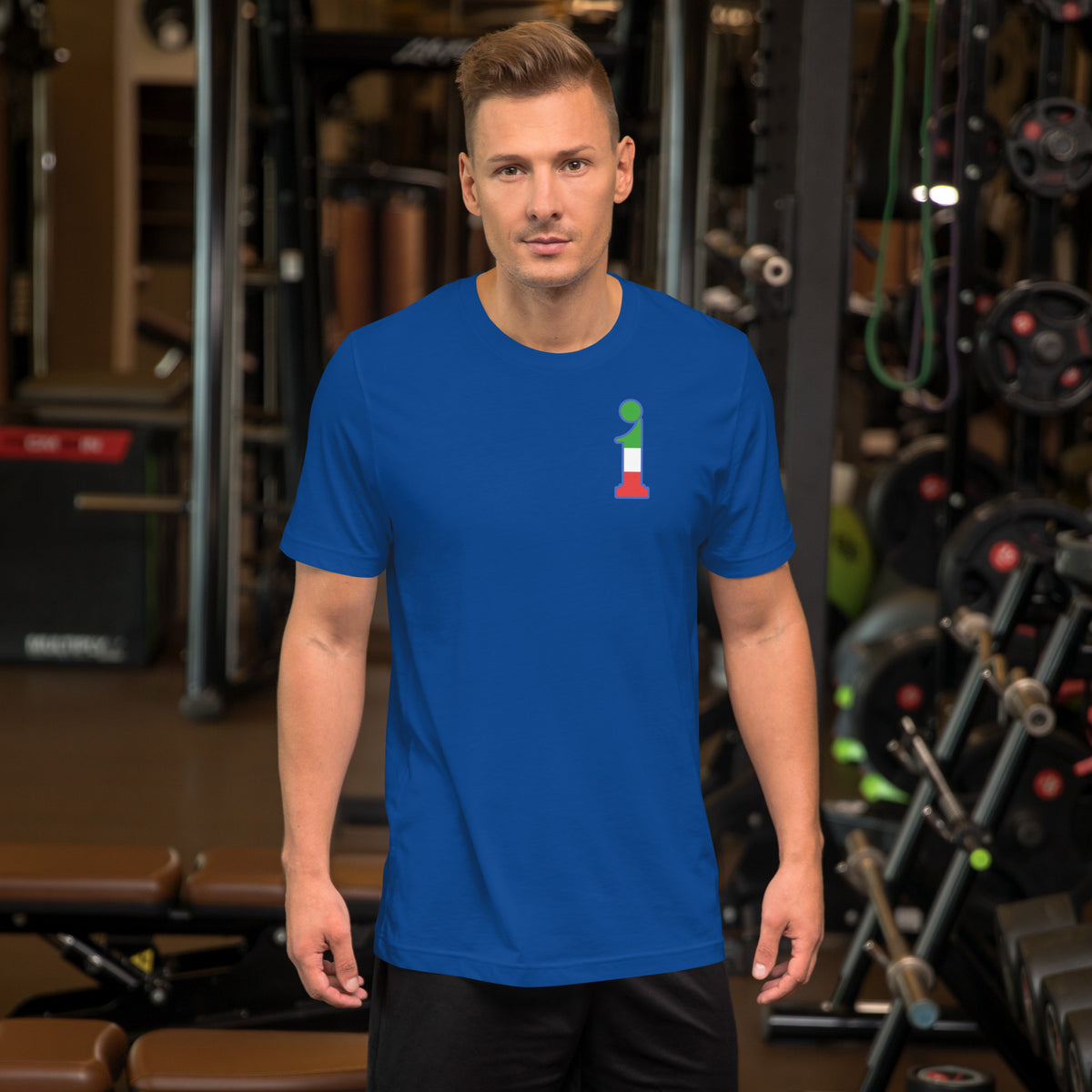 T-Shirt La Italia™ Big Logo - Blu Regale