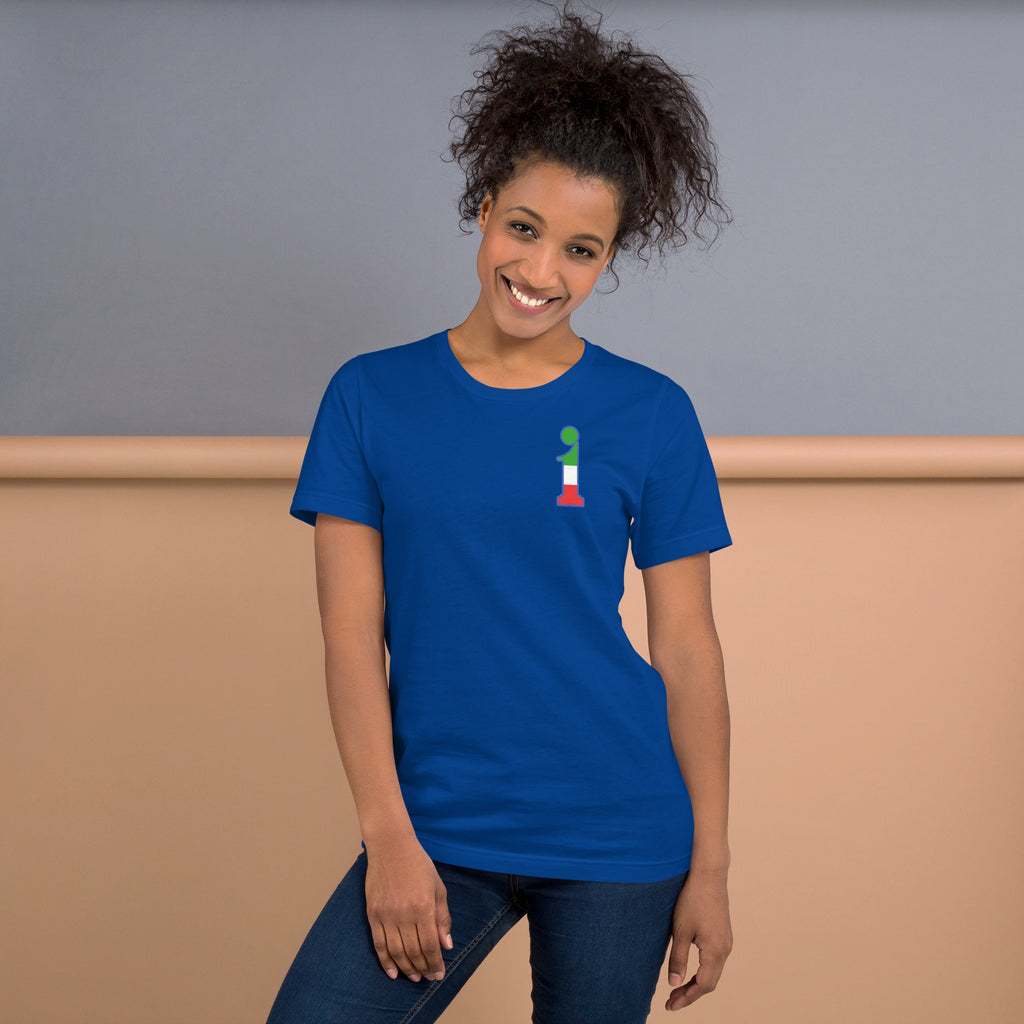 T-Shirt La Italia™ Big Logo - Blu Regale