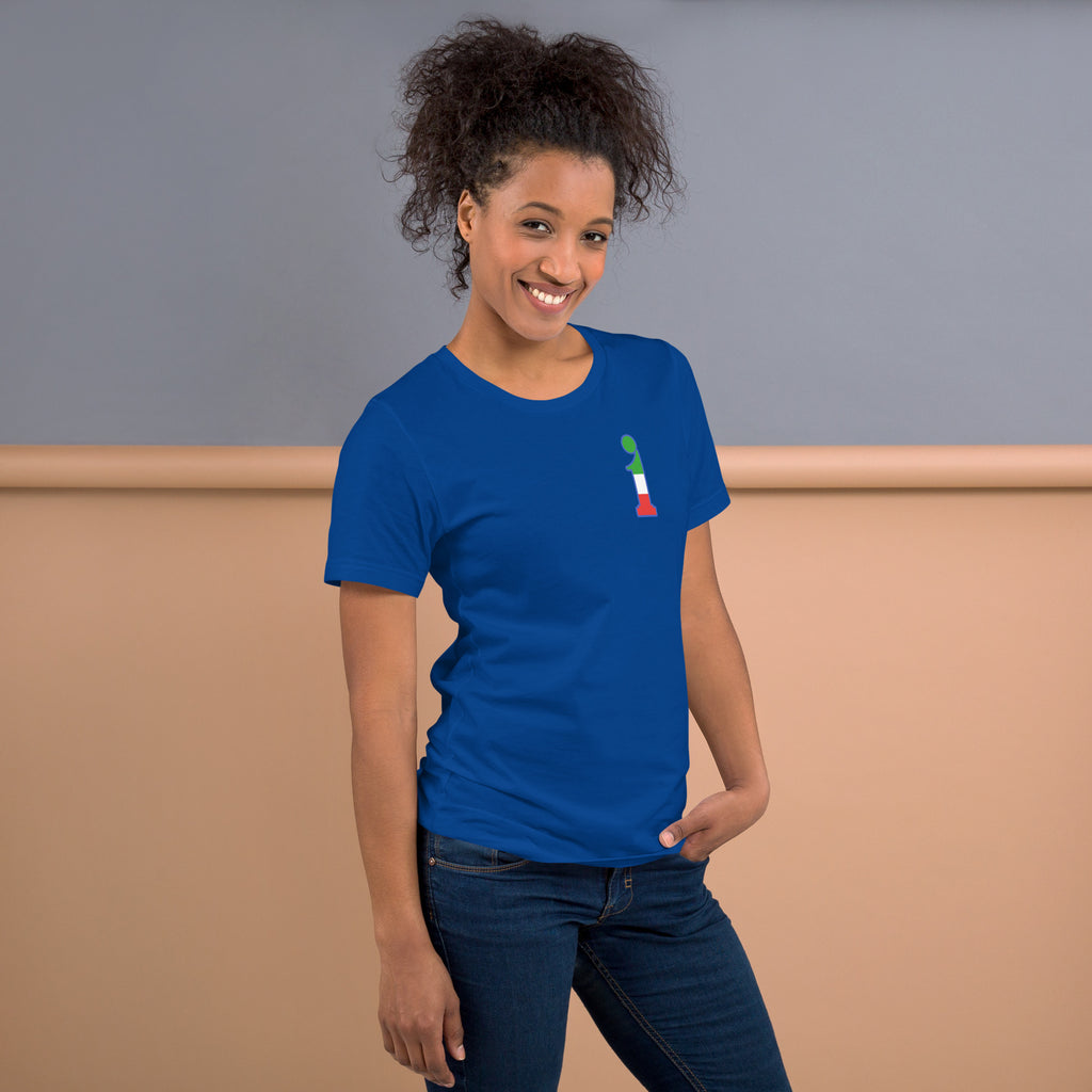 T-Shirt La Italia™ Big Logo - Blu Regale