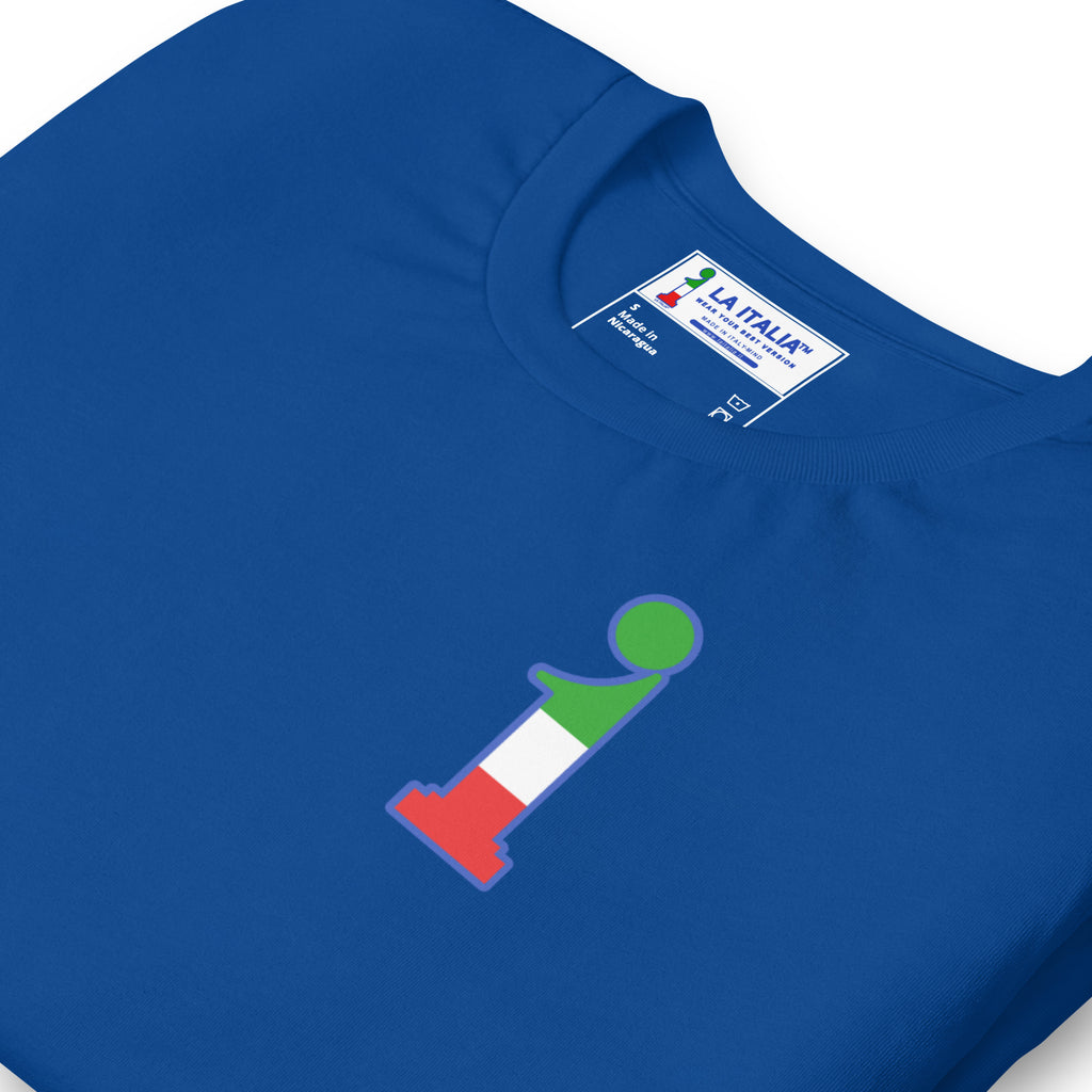 T-Shirt La Italia™ Big Logo - Blu Regale