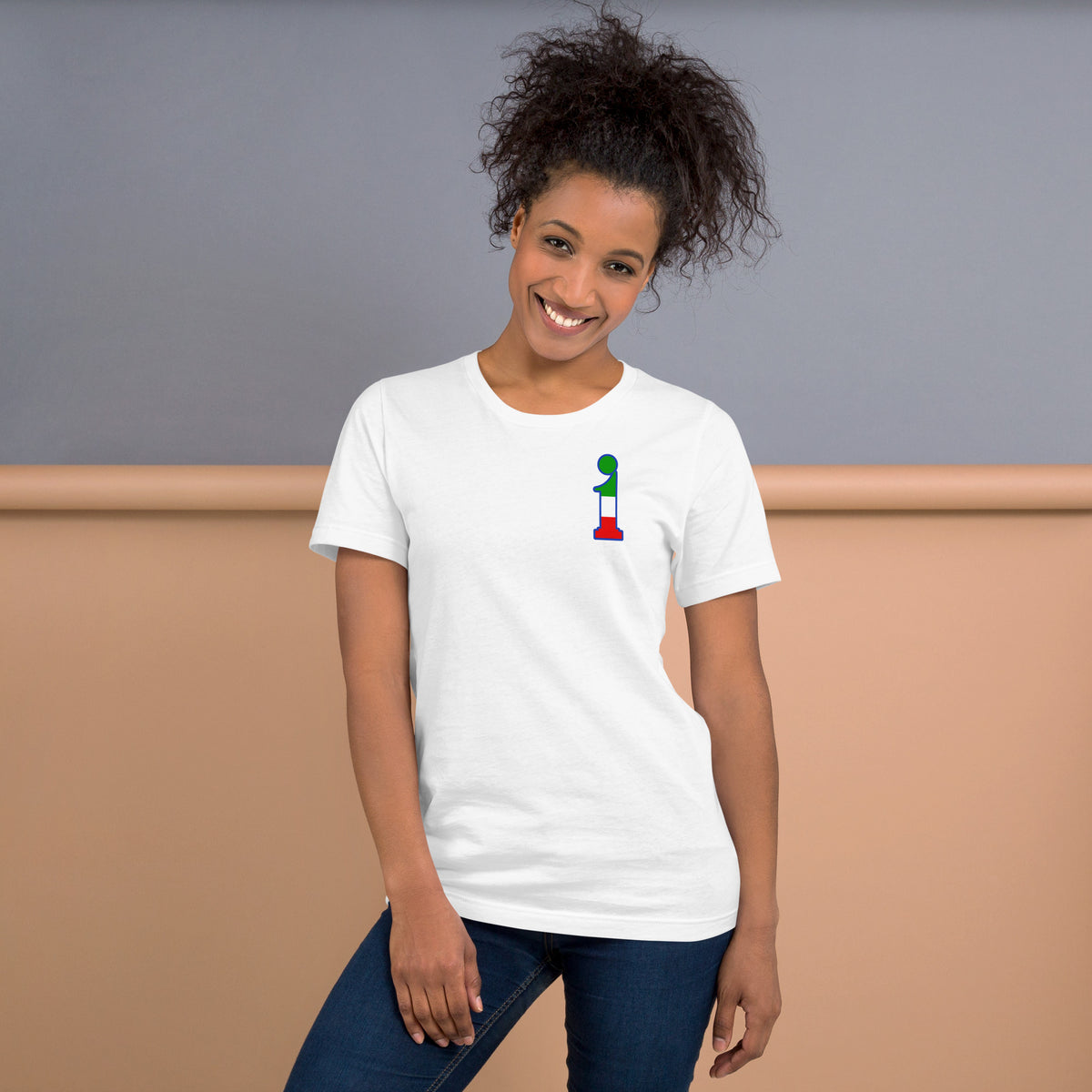 T-Shirt La Italia™ Big Logo - Bianco