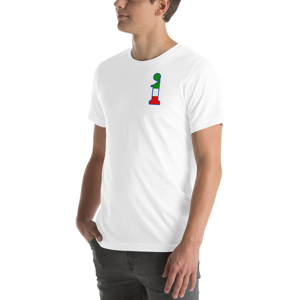 T-Shirt La Italia™ Big Logo - Bianco