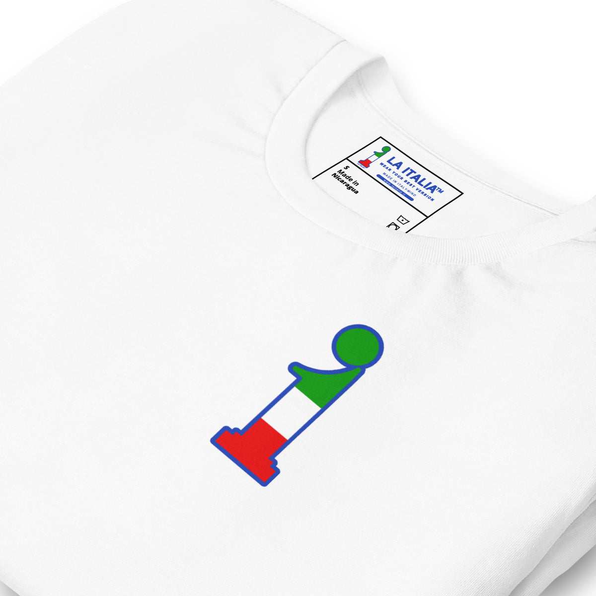 T-Shirt La Italia™ Big Logo - Bianco
