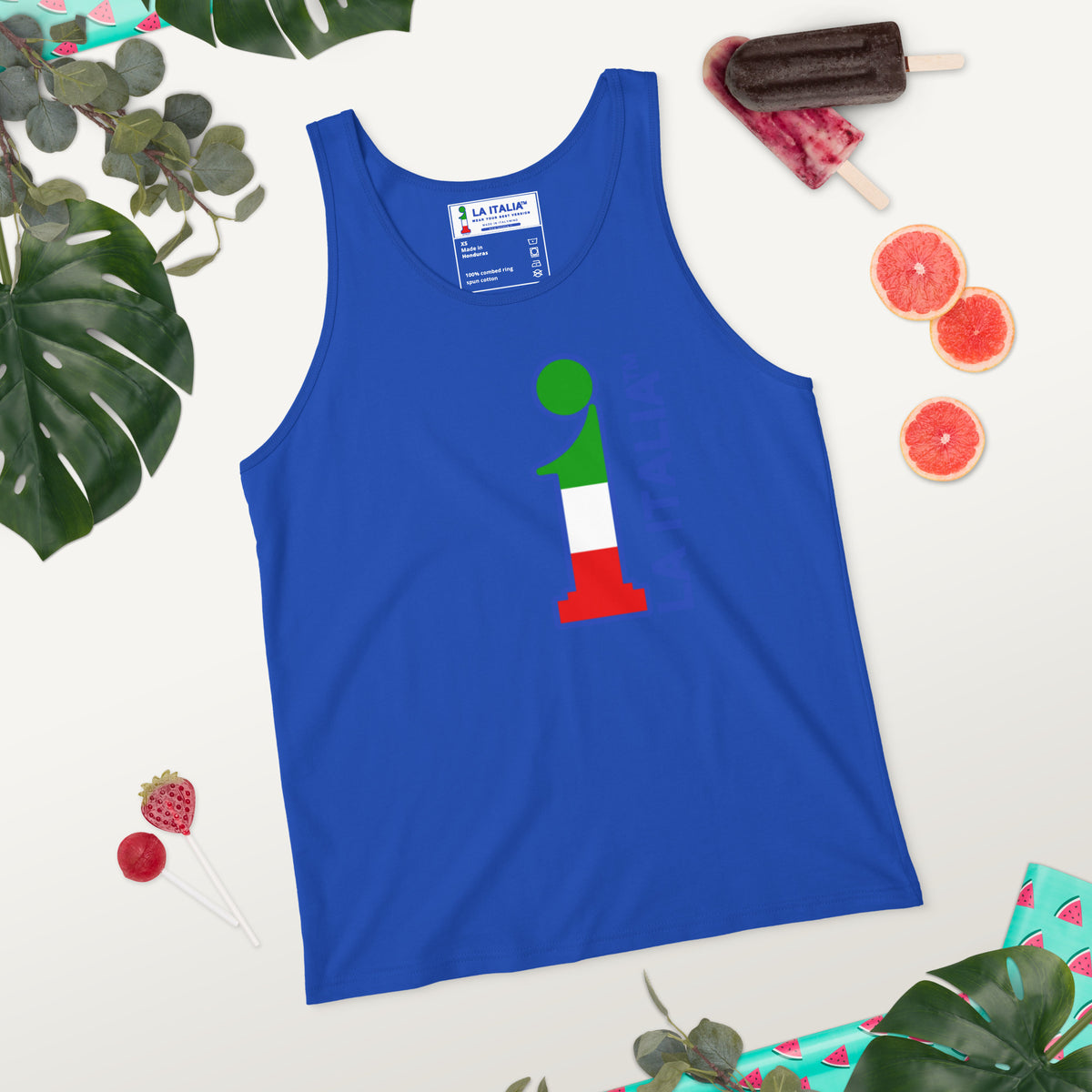 Canotta La Italia™ - Blu Intenso